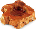 Wooden Cigar Ashtray Outdoor Indoor Cigar Ashtray and Great Gifts for Cigar Love