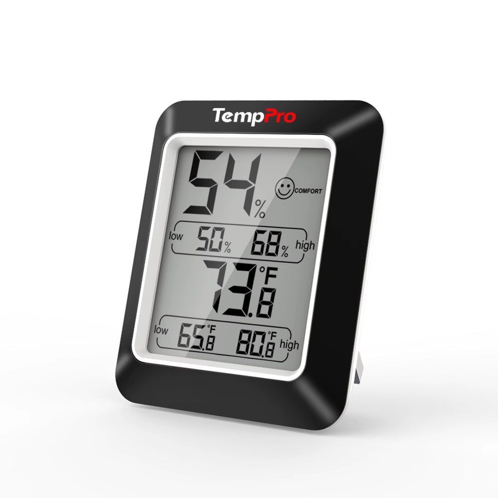 Temppro A50 Digital Hygrometer Indoor Thermometer Room Thermometer and Humidity Gauge with Temperature Humidity Monitor