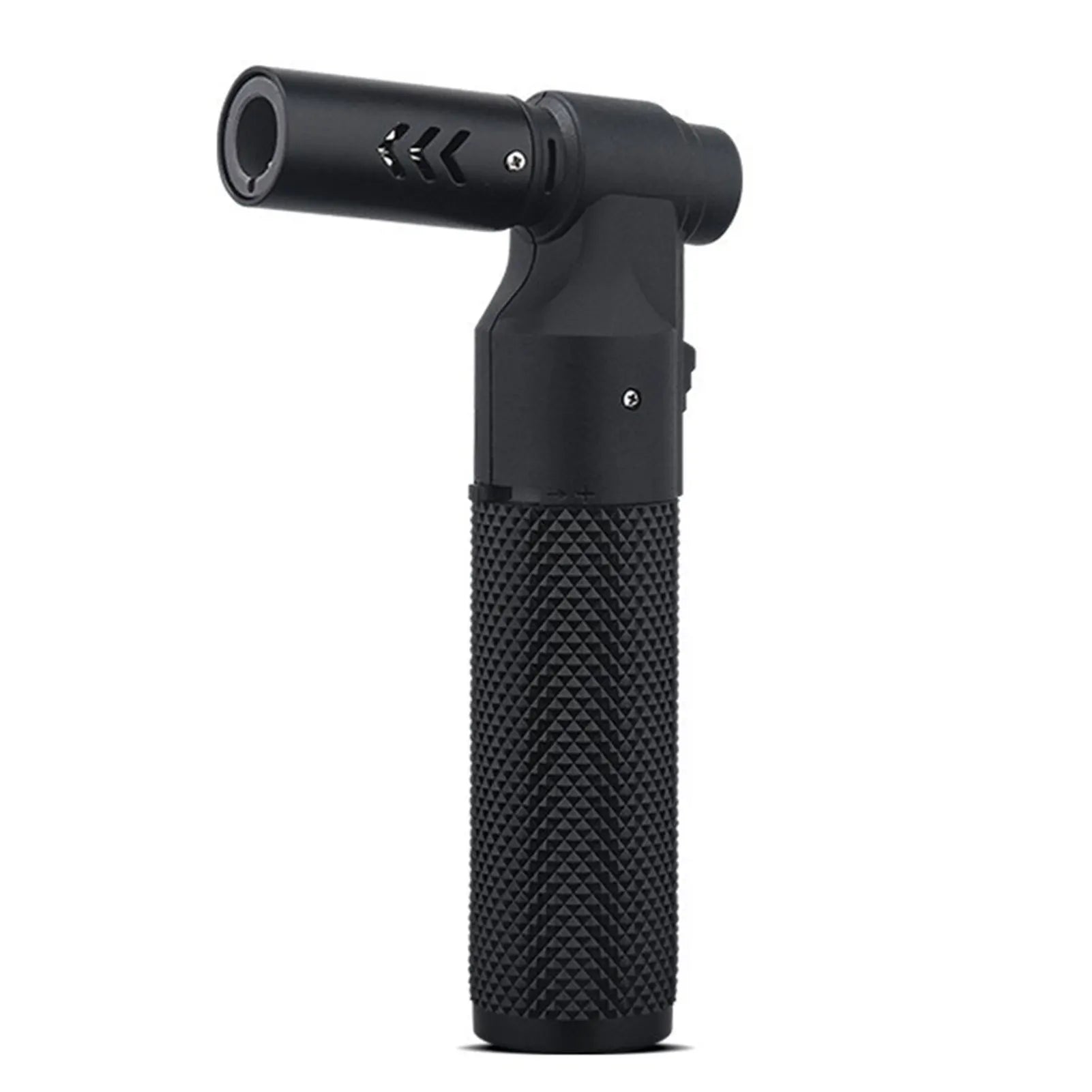 Torch Lighter Windproof Straight Torch Blue Flame Lighter Desktop Jet-Flame Lighter 1300°C for Outdoor BBQ Baking