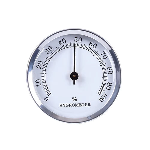 57Mm Hygrometer Mechanical No Battery Portable Accurate Durable Indoor Outdoor Humidity Meter with Magnetic
