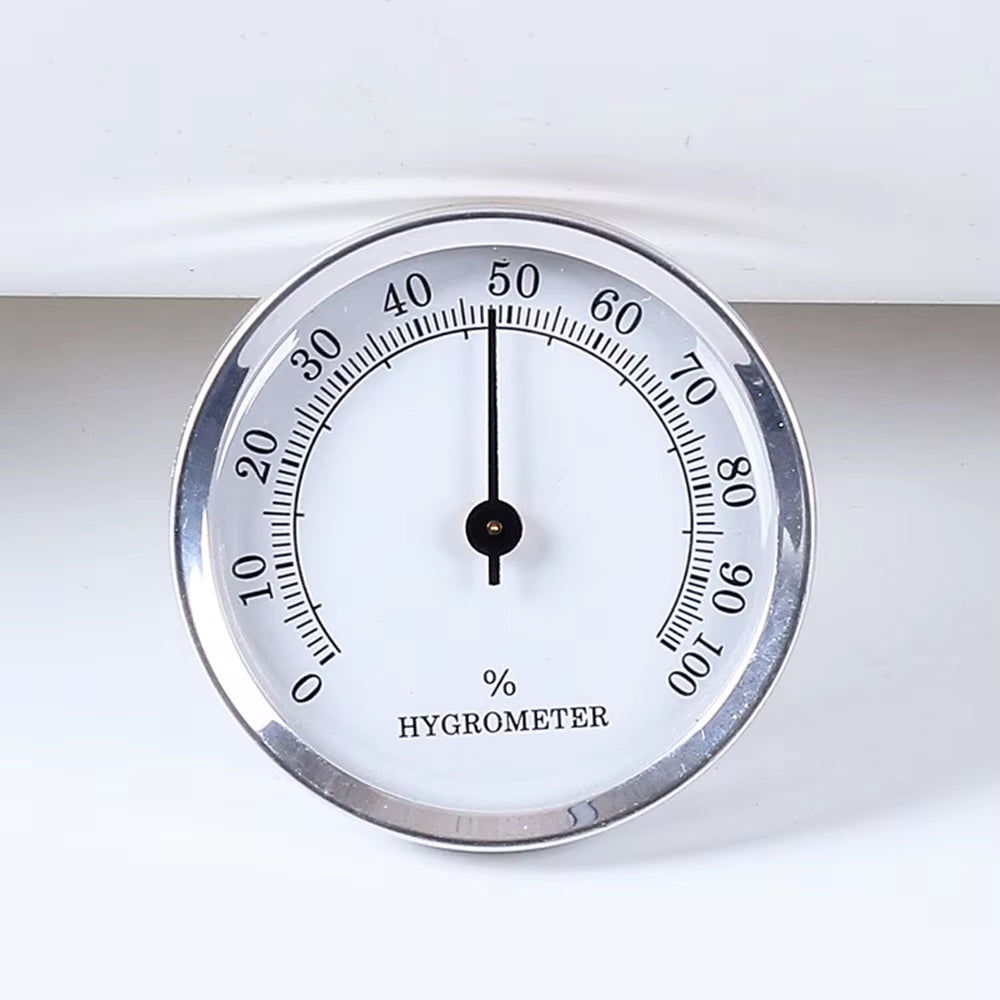 57Mm Hygrometer Mechanical No Battery Portable Accurate Durable Indoor Outdoor Humidity Meter with Magnetic